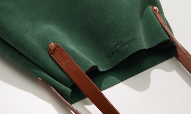 Suede Bespoke Tote Charlie Middleton – Style