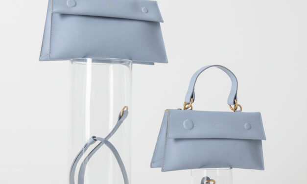 Bay Bags in Mist Blue by Simetrie – Style