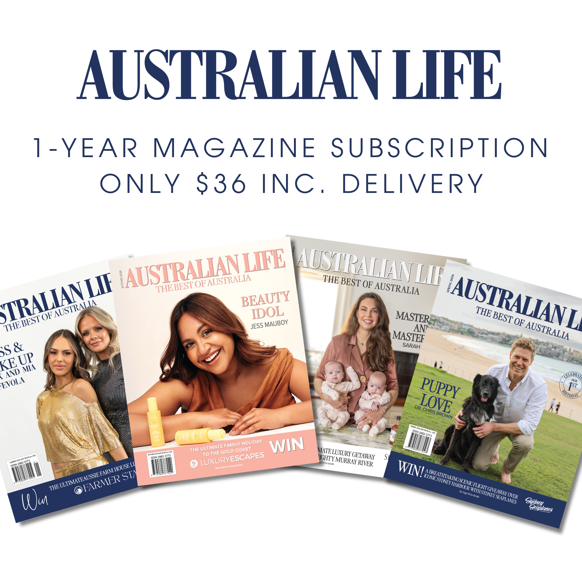 1 year magazine subscription for $36